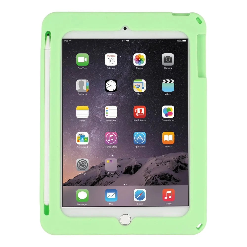 Dinosaur Tablet Case for iPad mini (2019) 7.9 inch / mini 4 / 3 / 2 / Mini , Retractable Kickstand Silicone Cover with Shoulder Strap - 3