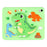For iPad (2025) / iPad 10.9 (2022) Case Dinosaur Retractable Kickstand Silicone Tablet Cover with Shoulder StrapiPad (2025) - 2