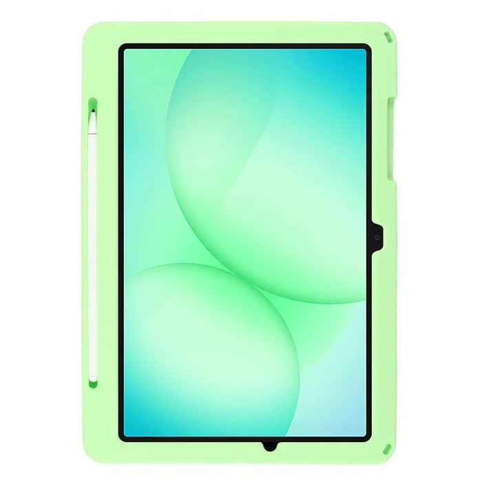 For Samsung Galaxy Tab A11+ / Tab A9+ Case Dinosaur Retractable Kickstand Silicone Tablet Cover with Shoulder Strap - 3