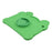 For Samsung Galaxy Tab A11+ / Tab A9+ Case Rotating Kickstand Cute Frog Design Silicone Tablet Cover with Lanyard - 6