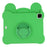 For iPad (2025) / iPad 10.9 (2022) Case Rotating Kickstand Cute Frog Design Silicone Tablet Cover with Lanyard - 4