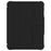 MUTURAL for iPad (2025) / iPad 10.9 (2022) Case Line Texture Leather + PC + TPU Stand Tablet Cover with Pen Slot - Black - 2