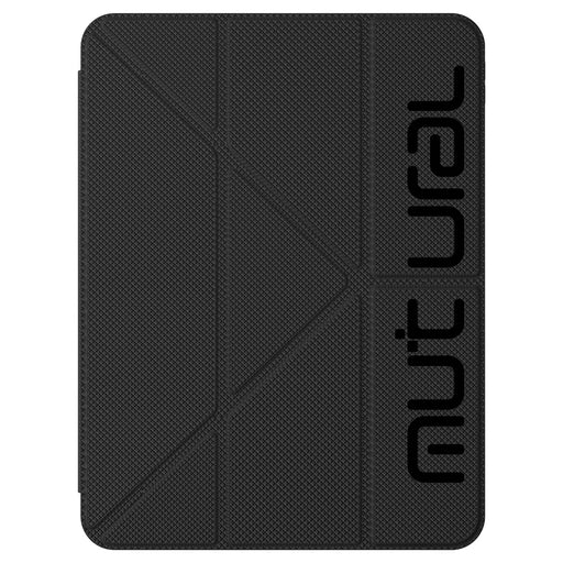 MUTURAL for iPad Pro 11 (2022) / (2021) / (2020) Case Dot Pattern Leather Stand Tablet Cover with Stylus Slot - Black - 1