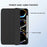 MUTURAL for iPad Pro 11 (2022) / (2021) / (2020) Case Dot Pattern Leather Stand Tablet Cover with Stylus Slot - Black - 3