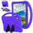 For Walmart Onn 11 inch Core Tablet (2026) Case EVA Tablet Cover with Handle Kickstand Children Friendly - Purple - 1