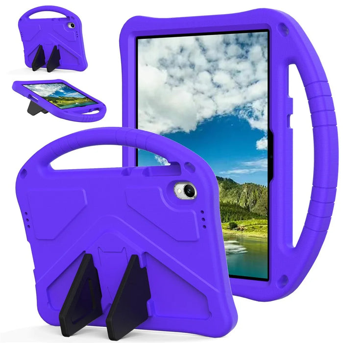 For Walmart Onn 11 inch Core Tablet (2026) Case EVA Tablet Cover with Handle Kickstand Children Friendly - Purple - 1