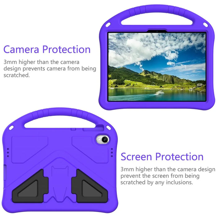 For Walmart Onn 11 inch Core Tablet (2026) Case EVA Tablet Cover with Handle Kickstand Children Friendly - Purple - 5