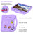 For Walmart Onn 11 inch Core Tablet (2026) Case Kids Cartoon Patterns Hand Grip Kickstand Tablet EVA Cover - Purple - 7