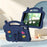Cartoon EVA Tablet Case for iPad mini (2019) 7.9 inch / mini 4 / mini 3 / Mini 2 / Mini , Kickstand Kid-Friendly Shockproof Cover - Navy Blue - 7