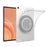 For Lenovo Tab Plus Gen 2 Case Four Corner Shockproof Clear Tablet TPU Cover - Transparent - 2