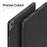 DUX DUCIS for Samsung Galaxy Tab S12+ Case  Domo Series Tri-fold Stand PU Leather Tablet Cover - Black - 5