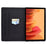 For Samsung Galaxy Tab A7 10.4 (2020) / (2022) T500 / T505 Pattern Printing PU Leather Shell Card Slots Stand Protective Cover - Blue Butterfly - 2