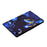 For Samsung Galaxy Tab A7 10.4 (2020) / (2022) T500 / T505 Pattern Printing PU Leather Shell Card Slots Stand Protective Cover - Blue Butterfly - 5