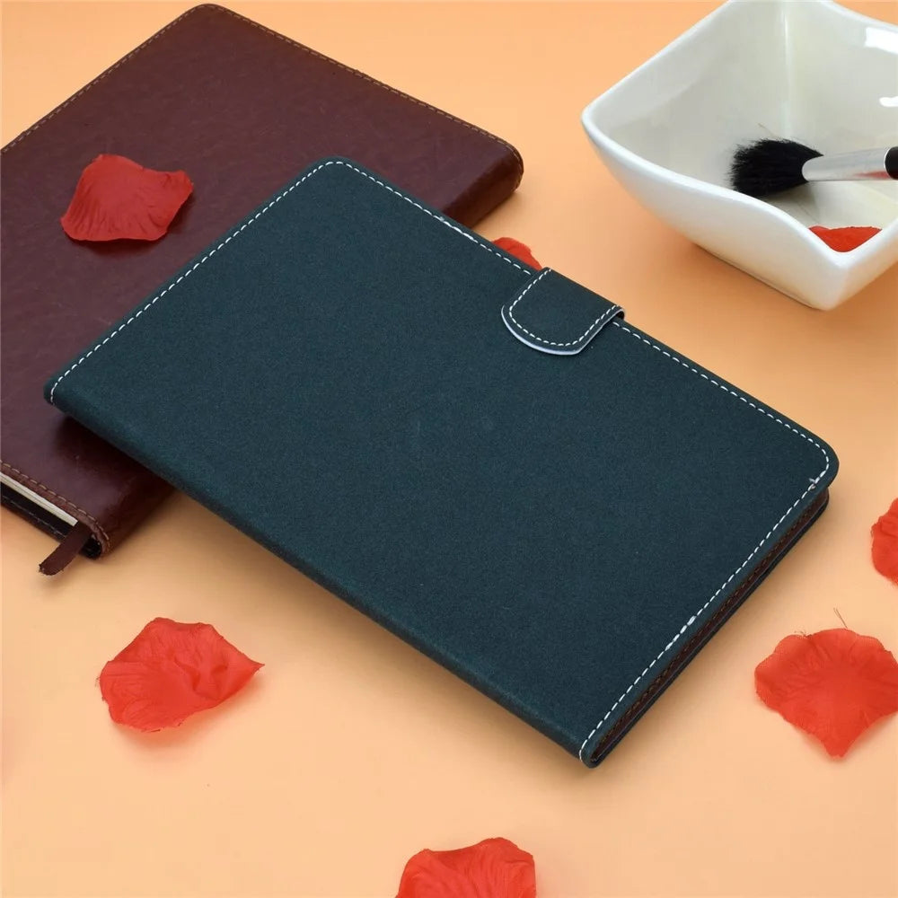 For iPad Air 11 (2026) / (2025) / (2024) / Air (2020) / (2022) / iPad Pro 11 (2022) / (2021) / (2020) / (2018) Tablet Case PU Leather Stand with Cards Holder - Green - 7