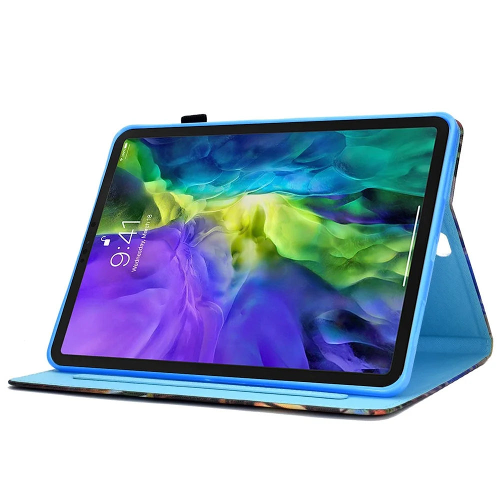 For iPad Air 11 (2026) / (2025) / (2024) / Air (2020) / (2022) / Pro 11 (2022) / (2021) / (2020) / (2018) PU Leather Stand Case - Music - 3