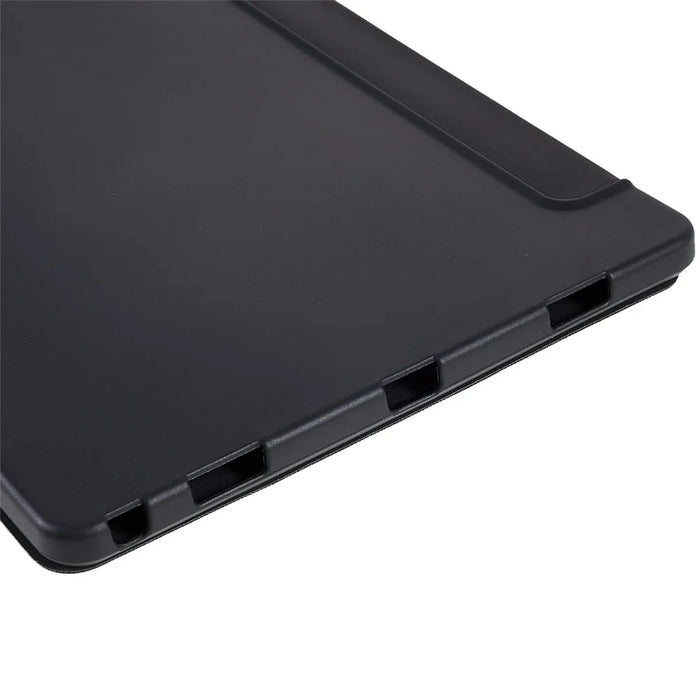 For Lenovo Tab M10 Plus (3rd Gen) / Xiaoxin Pad 2022 10.6 inch Folio Flip Full Protection Leather Tablet Case Inner Honeycomb Design Anti-scratch Cover with Tri-fold Stand - Black - 7