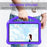 Portable EVA Case for Nokia T20 Shockproof Tablet Cover Anti-Scratch Case with Kickstand - Purple - 6
