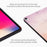 For iPad Air 10.5 inch (2019) / iPad Pro 10.5-inch (2017) Watercolor Pattern PU Leather Tablet Case Foldable Stand Auto Wake / Sleep Protective Cover - Yellow - 5