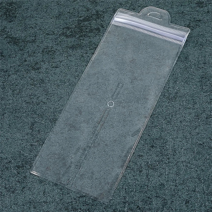 20Pcs / Pack Transparent Watch Self Seal Packing Bag Retailing Watch Storage Bag, Size: 21x8cm - 2
