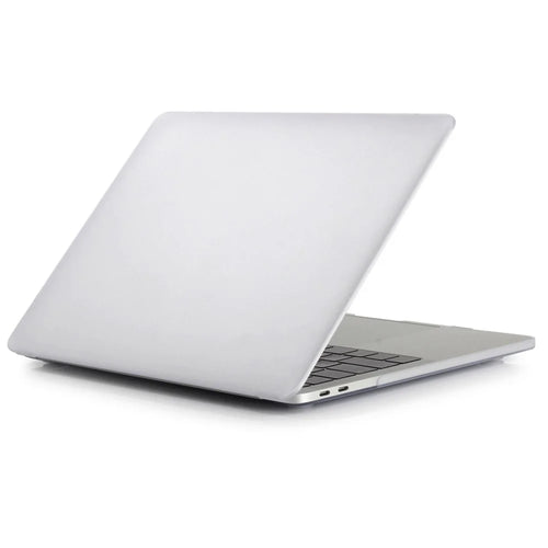 For MacBook Air 13 inch (2026) A3449 / (2025) A3240 / (2024) A3113 / (2022) A2681 Matte Finish Protective Laptop Cover  Hard PC Notebook Case - Transparent - 1