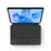 For Huawei MatePad Pro 11 (2022) Leather Case + Touchpad Bluetooth-compatible Keyboard with Backlit - Black - 6