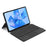 For Huawei MatePad Pro 11 (2022) Leather Case + Touchpad Bluetooth-compatible Keyboard with Backlit - Black - 7
