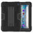 For Amazon Fire 7 (2022) Robot Style Silicone + PC Tablet Case Color Contrast Drop-proof Kickstand Protective Case - Black - 2