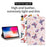 For Samsung Galaxy Tab S6 Lite (2022) Protective Tablet Case PU Leather Butterfly Printed Stand Case Auto Wake / Sleep Folio Flip Cover -  Brilliant Butterfly - 2