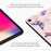 Butterfly Printed PU Leather Case for iPad mini (2024) / mini (2021) Anti-Fall Folio Flip Cover Shockproof Tablet Stand Case - Rose Butterfly - 5
