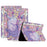 For iPad mini 4 / mini (2019) 7.9 inch Protective Case Butterfly Printed Shockproof Cover Anti-Scratch Tablet Case with Stand - Phantom Butterfly - 1