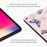 For iPad mini 4 / mini (2019) 7.9 inch Protective Case Butterfly Printed Shockproof Cover Anti-Scratch Tablet Case with Stand - Phantom Butterfly - 5