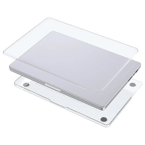 LENTION For MacBook Air 13 inch (2026) A3449 / (2025) A3240 / (2024) A3113 / (2022) A2681 Laptop Case Anti-Scratch Crystal Clear Notebook Hard PC Shell - 1