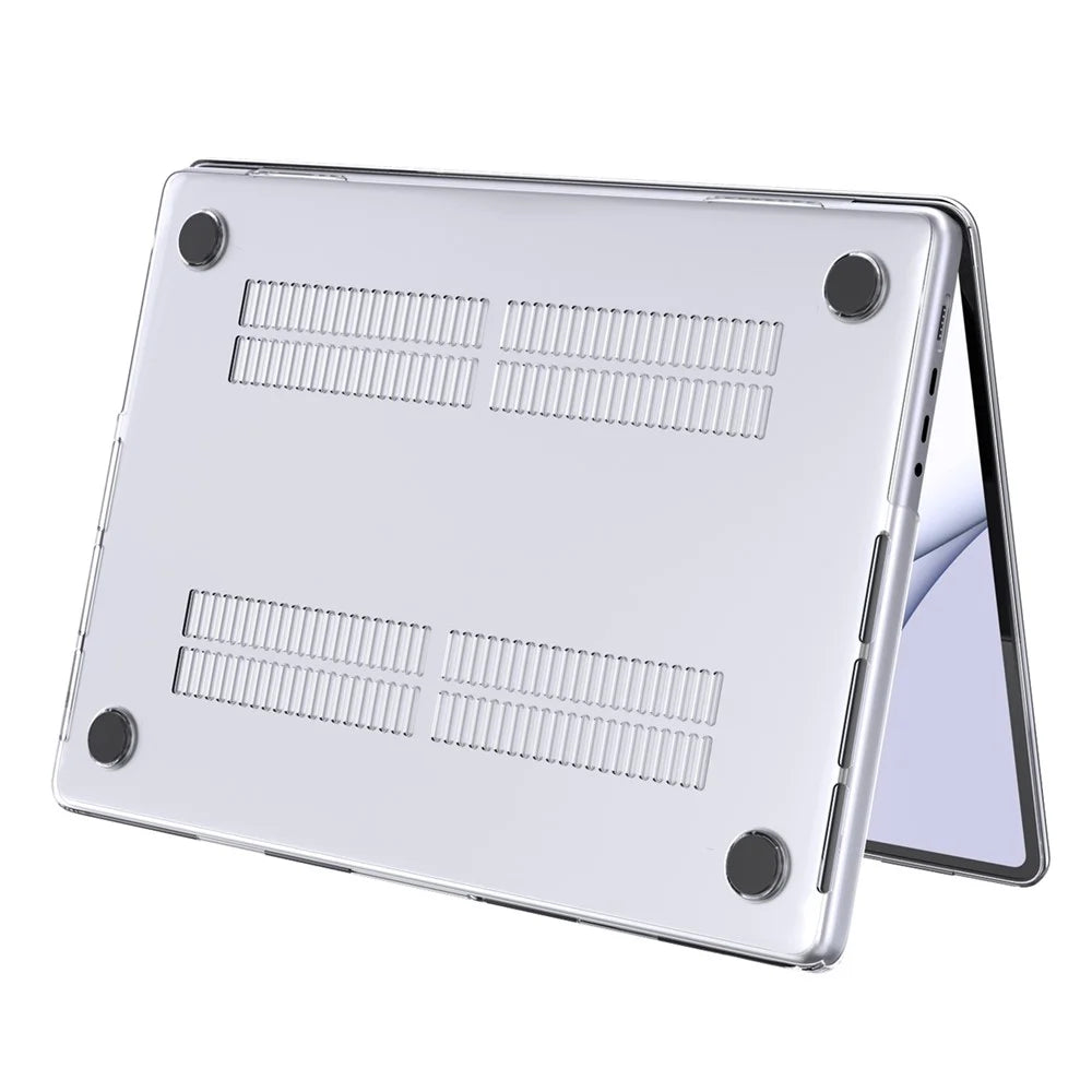 LENTION For MacBook Air 13 inch (2026) A3449 / (2025) A3240 / (2024) A3113 / (2022) A2681 Laptop Case Anti-Scratch Crystal Clear Notebook Hard PC Shell - 4