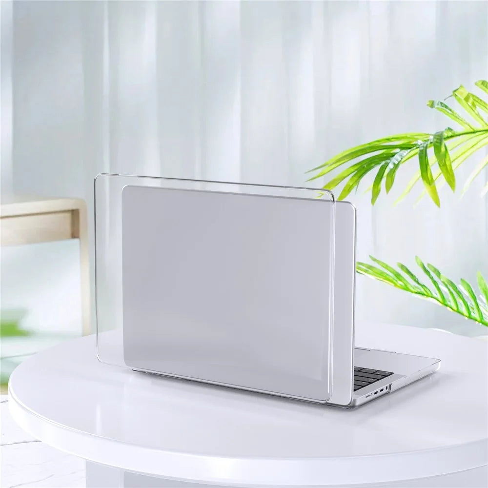 LENTION For MacBook Air 13 inch (2026) A3449 / (2025) A3240 / (2024) A3113 / (2022) A2681 Laptop Case Anti-Scratch Crystal Clear Notebook Hard PC Shell - 7