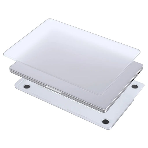 LENTION For MacBook Pro 14 inch (2026) A3427 A3426 / (2025) A3434 A3112 A3185 A3401 / (2024) A2918 A2992 / (2023) A2779 / (2022) / (2021) A2442 Matte Finish PC Laptop Case Front and Back Cover - Transparent White - 1