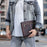 For MacBook Air 13 inch (2022) A2681 Carrying Pouch Cowhide Leather Zipper Storage Bag - Brown - 3