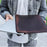 For MacBook Air 13 inch (2022) A2681 Carrying Pouch Cowhide Leather Zipper Storage Bag - Brown - 4