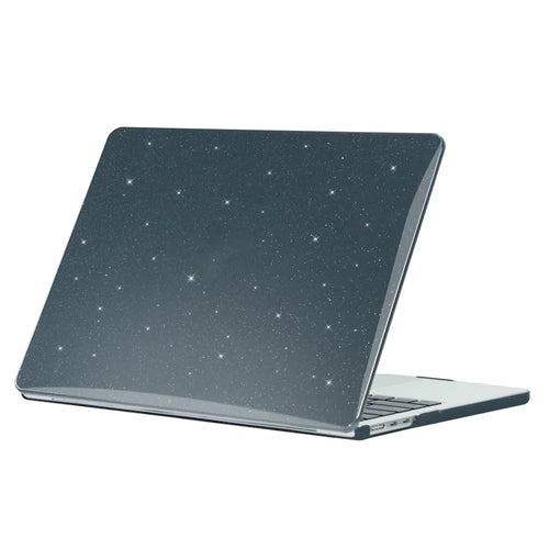 Protective Case for MacBook Air 13 inch (2026) A3449 / (2025) A3240 / (2024) A3113 / (2022) A2681 Hard PC Full Covering Starry Sky Design Laptops Shell - Black - 1