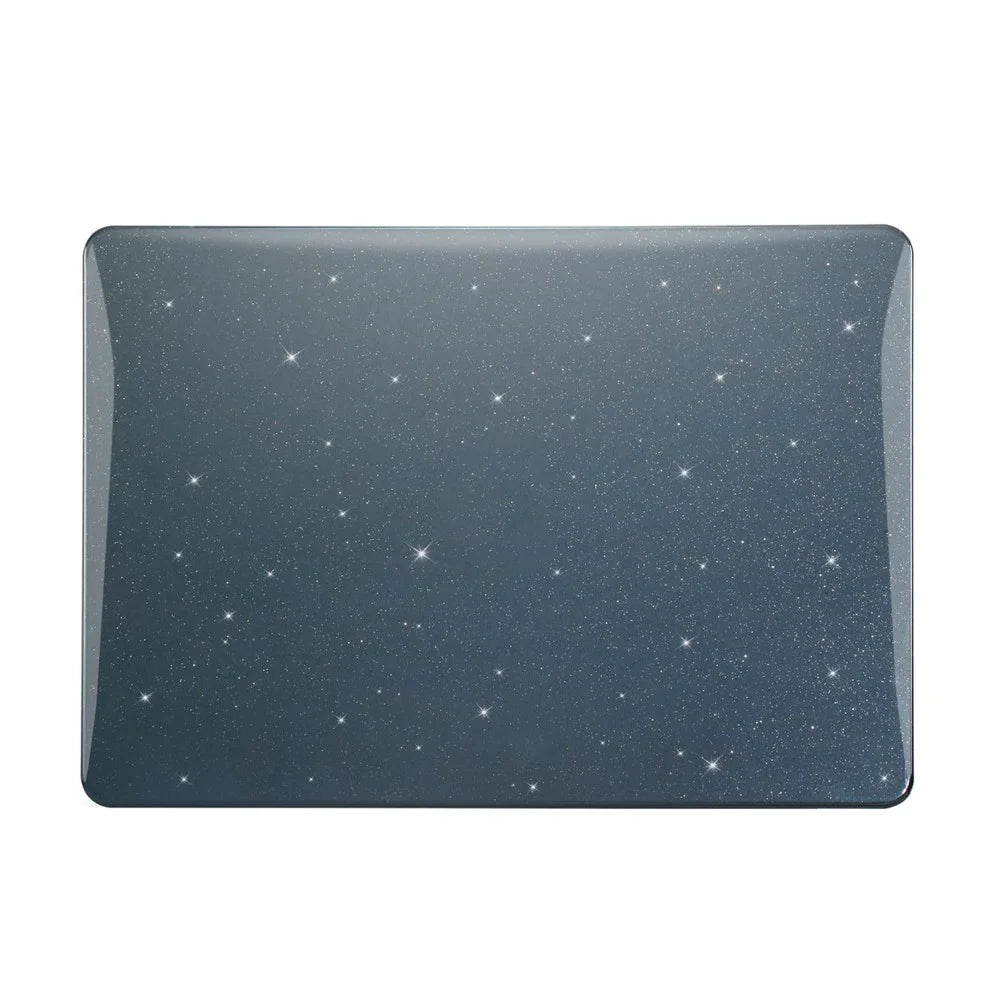 Protective Case for MacBook Air 13 inch (2026) A3449 / (2025) A3240 / (2024) A3113 / (2022) A2681 Hard PC Full Covering Starry Sky Design Laptops Shell - Black - 3