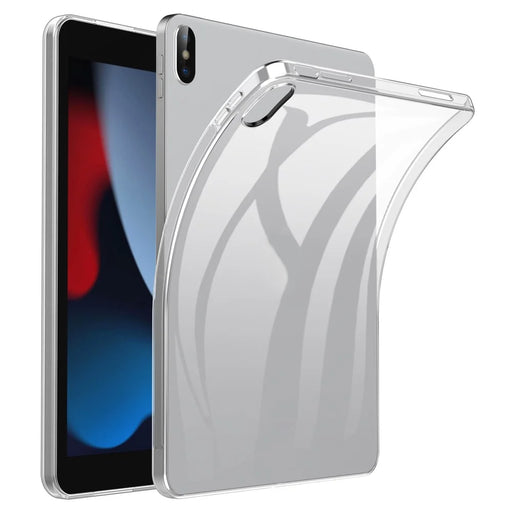 For iPad (2025) / 10.9 (2022) Soft TPU Shockproof Case Transparent HD Clear Cover - 1