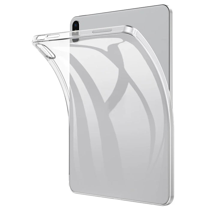 For iPad (2025) / 10.9 (2022) Soft TPU Shockproof Case Transparent HD Clear Cover - 3