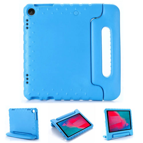 For Lenovo Tab M10 (Gen 3) TB-328FU / TB-328XU Handle Kickstand Protective Case EVA Tablet Cover - Blue - 1