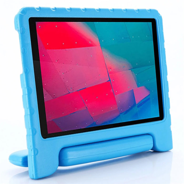 For Lenovo Tab M10 (Gen 3) TB-328FU / TB-328XU Handle Kickstand Protective Case EVA Tablet Cover - Blue - 5