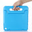 For Lenovo Tab M10 (Gen 3) TB-328FU / TB-328XU Handle Kickstand Protective Case EVA Tablet Cover - Blue - 7