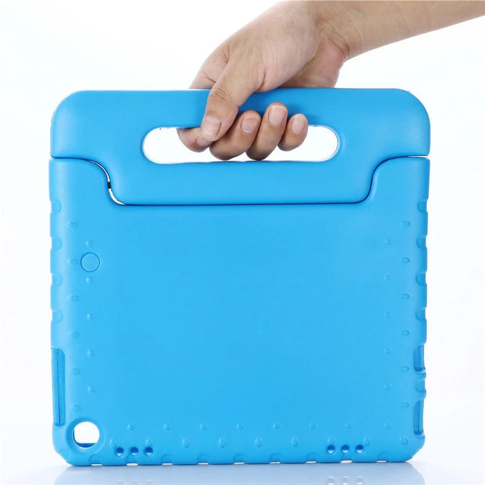 For Lenovo Tab M10 (Gen 3) TB-328FU / TB-328XU Handle Kickstand Protective Case EVA Tablet Cover - Blue - 7