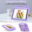 For iPad Air 2 / Air (2013)  /  9.7-inch (2017) / (2018) Anti-Scratch EVA Case Protective Tablet Cover Portable Case with Kickstand - Purple - 2