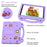 For iPad Air 2 / Air (2013)  /  9.7-inch (2017) / (2018) Anti-Scratch EVA Case Protective Tablet Cover Portable Case with Kickstand - Purple - 7