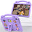 For Lenovo Yoga Tab5 YT-X705F 10.1 inch / Lenovo Tab M10 TB-X605F / TB-X505 / Huawei MediaPad T5 10.1 EVA Case Protective Tablet Cover Shockproof Case with Kickstand - Purple - 4