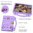 For Lenovo Yoga Tab5 YT-X705F 10.1 inch / Lenovo Tab M10 TB-X605F / TB-X505 / Huawei MediaPad T5 10.1 EVA Case Protective Tablet Cover Shockproof Case with Kickstand - Purple - 7