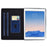 For iPad Air (2013) / Air 2 / iPad 9.7-inch (2017) / (2018) Shockproof Case Cowhide Texture PU Leather Tablet Folio Flip Cover Well-Protection Stand Case with Card Holder - Blue - 2